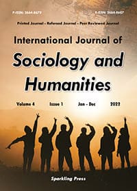 International Journal of Sociology and Humanities Cover Page
